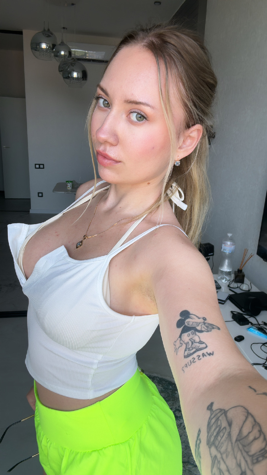 KateV in her underwear in Kota Kinabalu