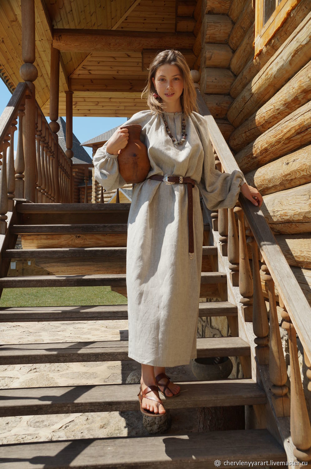 Girls in Slavic costumes in Kota Kinabalu